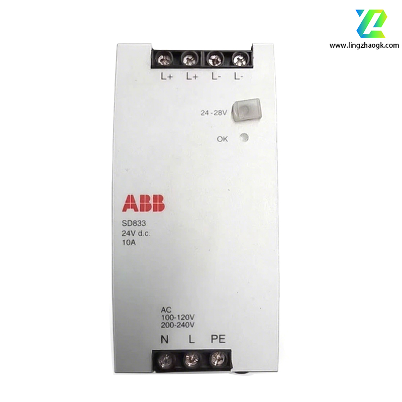 ABB SD833 3BSC610066R1 电源供应设备