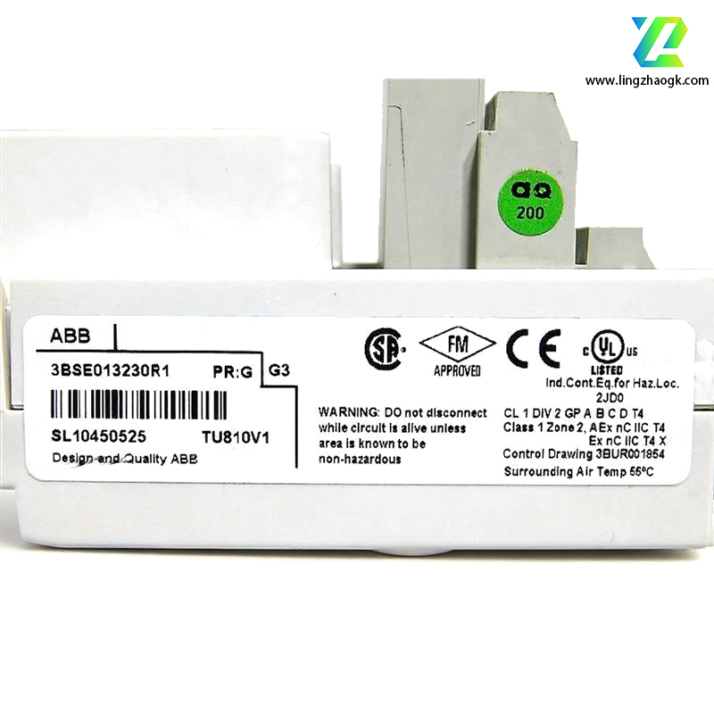 ABB TU810V1 3BSE013230R1 16通道50V紧凑型模块现货