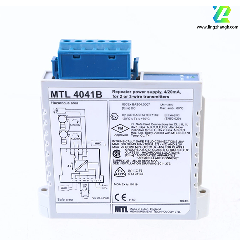 MTL安全栅/伊顿安全栅MTL4041B   模拟量输入隔离栅