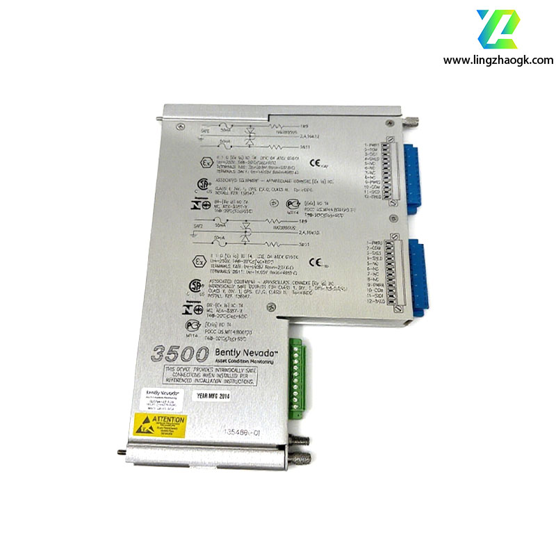 Bently Nevada 135489-01 （3500/42 I/O Mod